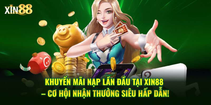 Khuyến mãi nạp đầu tại Xin88 – Ưu đãi dành cho người chơi mới 2 Khuyến mãi nạp lần đầu 2